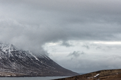 Across the Fjord. Ólafsfjördur