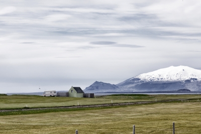 Small Green House. Snaefellsnes Peninsula